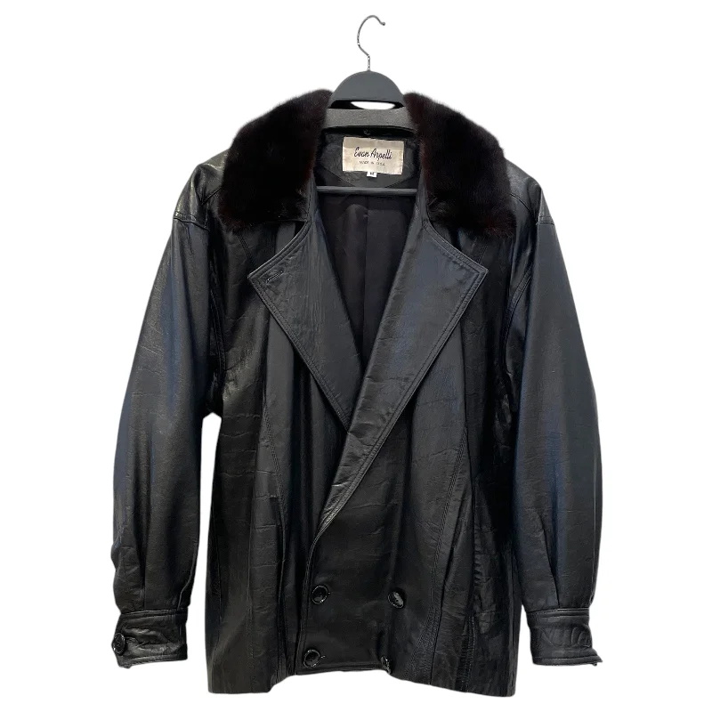 Evan Arpelli/Coat/M/Leather/BLK/