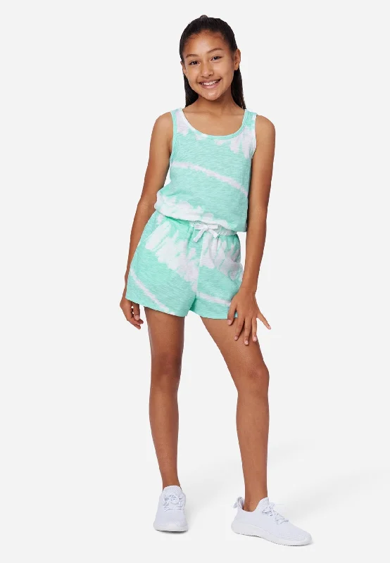 Tie-Dye Ringer Romper