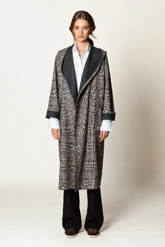 Coat "ROMANA MAXI" / Merino Wool by Loro Piana