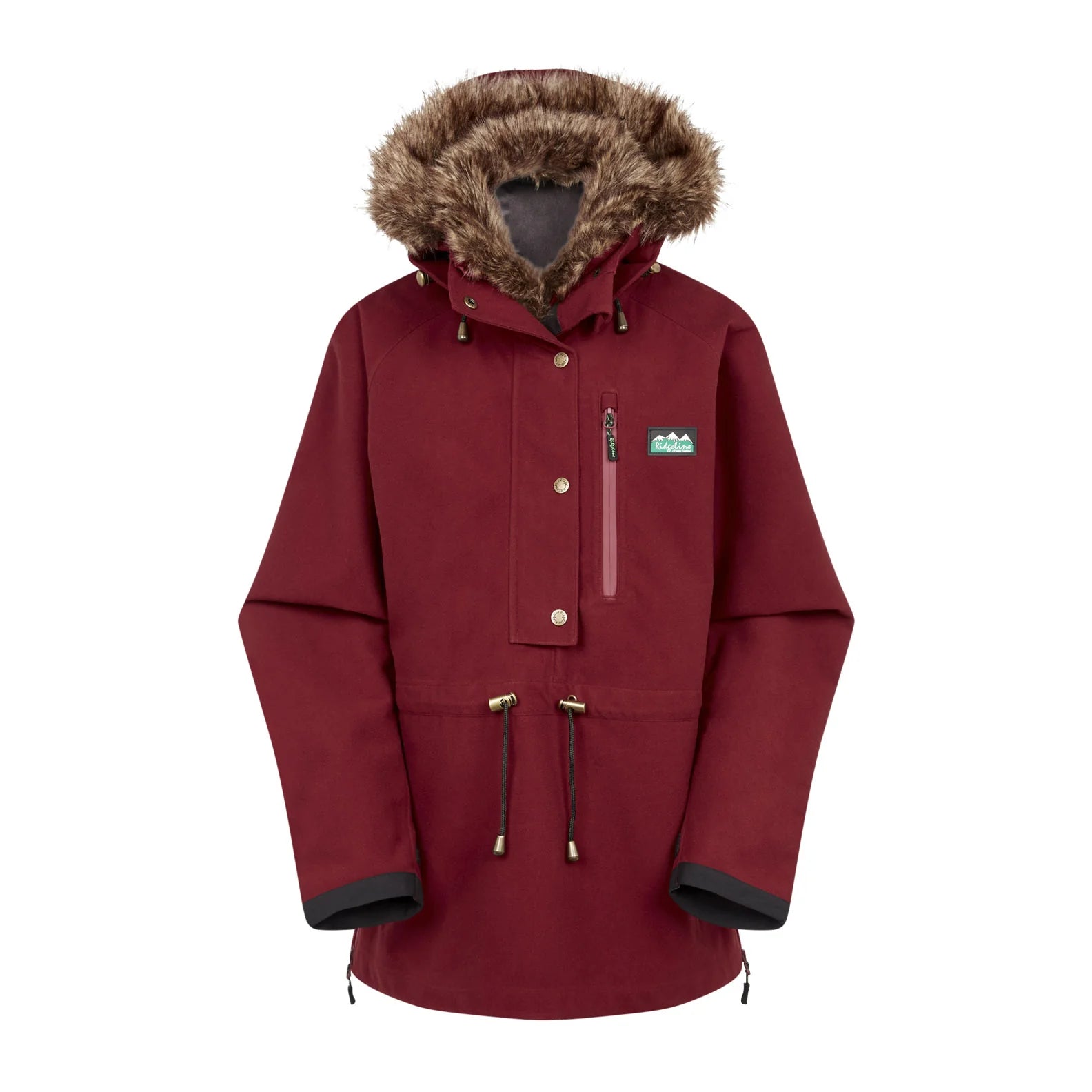 Ridgeline Ladies Monsoon Arctic II Smock - Rhubarb (NEW Model)